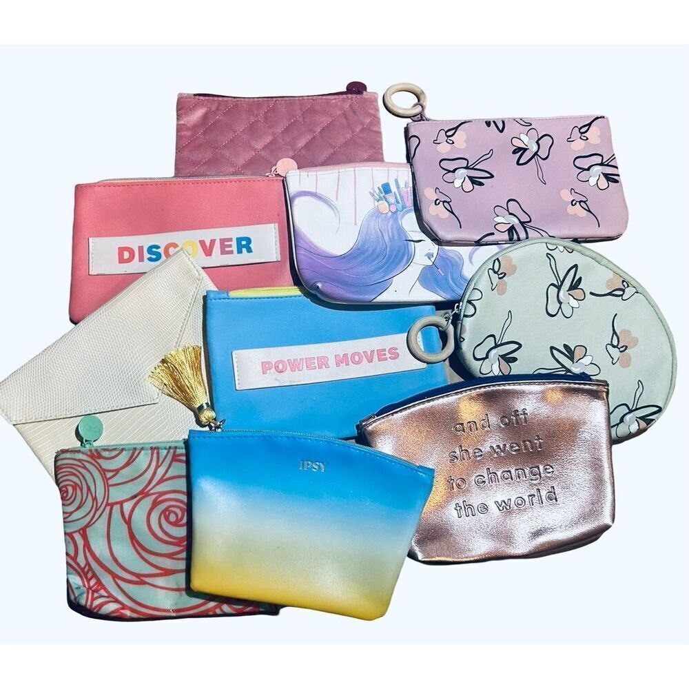 Lot of Ipsy Bag (10) Bags